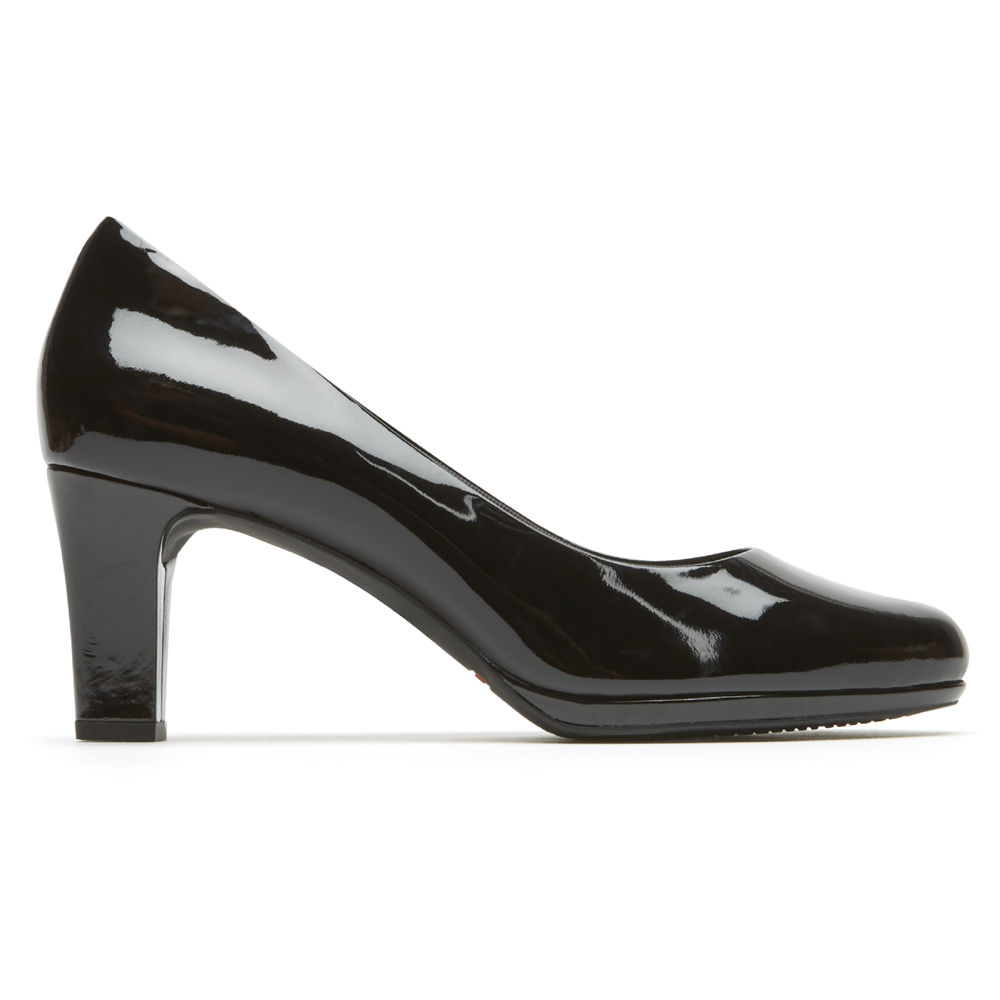 Rockport Singapore Womens Pumps - Total Motion Leah Black - CH5172490